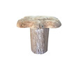 French Organic Burl Wood Side Table 67096