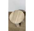 Lucca Studio Miles Oak and Bronze Side Table 65772