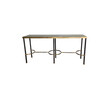 Bronze and Stone Top Console 42748
