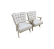 Pair of Guillerme & Chambron Arm Chairs 41545