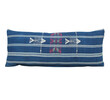 Vintage Indigo and Embroidery Pillow 64241