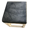Lucca Studio Bryce Table/Stool with a Vintage Leather Top. 39651