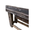 Primitive Belgian 18th Century Wood Industrial Console 35508