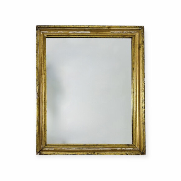 19th Century Spanish Gilt Wood Mirror 65215