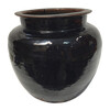 Large Black Glazed Ceramic Vessel from Central Asia 42644