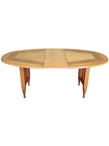 Guillerme & Chambron Oak Oval Dining Table 65623