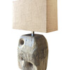 Limited Edition Antique Wood Element Table Lamp 39607