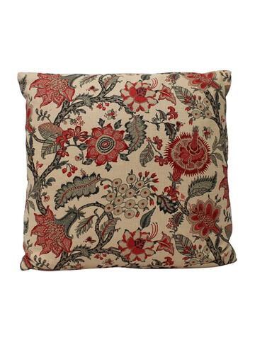 English Floral Linen  Pillow 31881