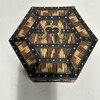 Highly Decorative Large Porcupine Quill Box 58334