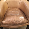 Pair of Vintage English Leather Club Chairs 66505