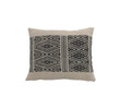 Limited Edition Tribal Black and Natural Embroidery Pillow 37739