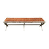Sadie Bench (Brown Leather) 35028