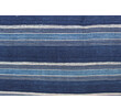 Huge Indigo and Embroidery Central Asia Textile Lumbar Pillow 32749