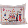 Rare Indian Embroidery Textile Pillow 60226