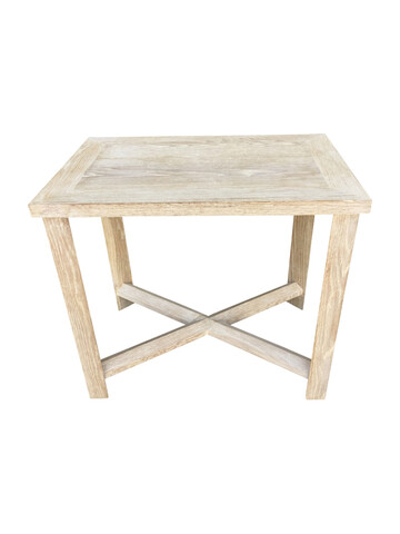 Lucca Studio Alfred Oak Rectangle Side Table 39702