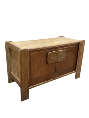 Lucca Studio Alon Leather Cabinet 58869