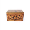 Antique Inlaid Wooden Marquetry Box 53163