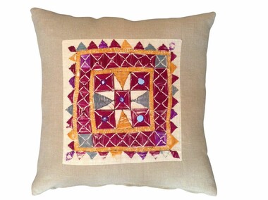 19th Century Moroccan Textile Pillow 41601