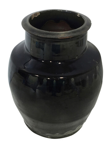 Central Asian Black Ceramic Vessel 40947