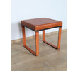Lucca Studio Vaughn (stool) of saddle leather top and base 66072