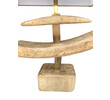 Pair of Limited Edition Organic Wood Lamps 41822
