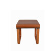Lucca Studio Vaughn (stool) of saddle leather top and base 66014