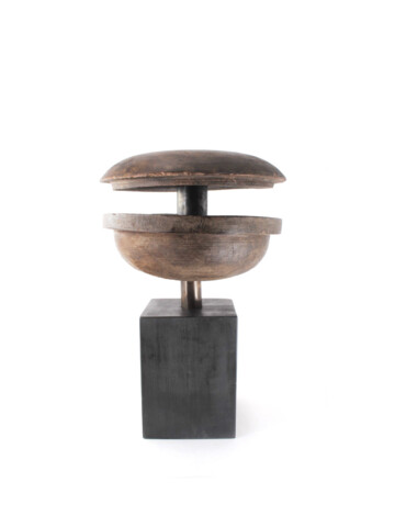 Stephen Keeney Modernist Wood Sculpture 64390