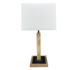 Limited Edition Oak and Leather Lamp 38534