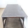 French 19th Century Iron with Bluestone Top Kitchen Island/Console 61740