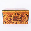 Antique Inlaid Wooden Marquetry Box 53163