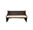 Lucca Studio Caleb Bench with Belgian Linen Seat Cushion 62315