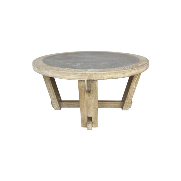 Lucca Studio Dider Round Coffee Table (Cement top) 40417