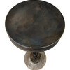 Limited Edition Mixed Vintage Materials Side Table 35479