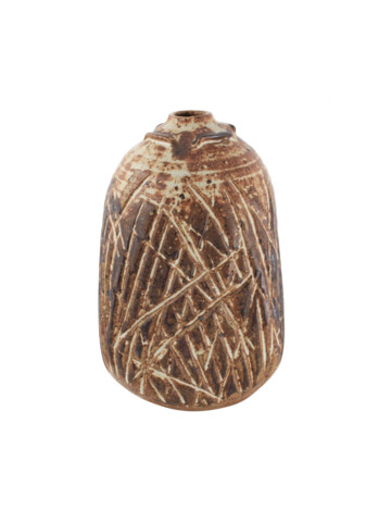 Vintage Wood Fired Vase 49242