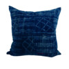 Vintage African Indigo Textile Pillow 65041