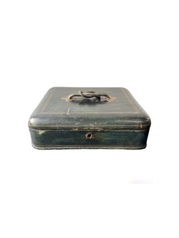 Fine French 1940's Leather Box 67746