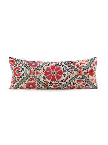 18th Century Turkish Suzani Embroidery Pillow 67946