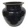 Large Black Glazed Ceramic Vessel from Central Asia 40996