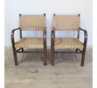 Pair of Danish Woven Rope Arm Chairs 42419