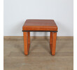 Lucca Studio Vaughn (stool) of saddle leather top and base 66019