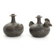 (2) 19th Century Indonesian Black Pottery Vessels 35452