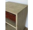 Lucca Studio Alton Oak and Vintage Leather Drawer Night Stands 36883