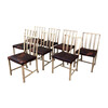Set of (8) Vintage Danish Dining Chairs 35417