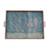 Limited Edition Oak And Vintage Marbleized Paper Tray 36592