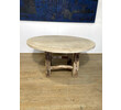 Limited Edition Oak and Primitive Element Base Dining Table 38214