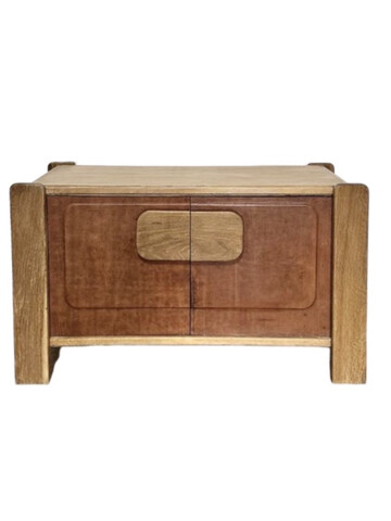 Lucca Studio Alon Leather Cabinet 67981