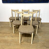 Set of (6) Guillerme & Chambron Oak Dining Chairs 65376