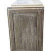 French Oak Buffet With Cement Detail 66424