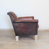 19th Century Swedish Leather Chair 66534