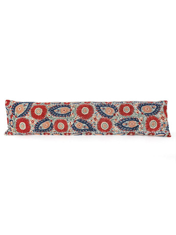 18th Century Turkish Silk Embroidery Lumbar Pillow 57880